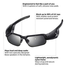 Load image into Gallery viewer, Bose Frames Tempo - Sports Audio Sunglasses with Polarized Lenses &amp; Bluetooth Connectivity – Black
