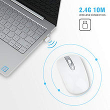 Load image into Gallery viewer, Wireless Keyboard Mouse Combo, cimetech Compact Full Size Wireless Keyboard and Mouse Set 2.4G Ultra-Thin Sleek Design for Windows, Computer, Desktop, PC, Notebook, Laptop - Silver
