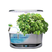 Load image into Gallery viewer, AeroGarden Bounty Elite - Indoor Garden with LED Grow Light, WiFi and Alexa Compatible, Stainless Steel
