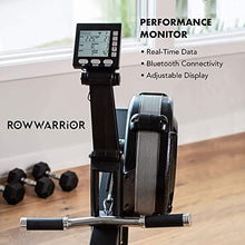 Load image into Gallery viewer, Rowing Machine Foldable - Rower Machine for Home Gym, Magnetic Row Machine with LCD Monitor, Tablet Holder &amp; Comfortable Seat Cushion for Cardio &amp; Training, 550lb Weight Limit - Row Warrior
