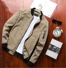 Load image into Gallery viewer, Mountainskin Mens Jackets Spring Autumn Casual Coats Bomber Jacket Slim Fashion Male Outwear Mens Brand Clothing SA585
