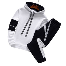 Load image into Gallery viewer, Winter Hoodie Sets Men Tracksuit Casual Hoodies Sweatshirt+Sweatpants 2 Piece Set Male Pullover Hoody Fashion Streetwear Clothes
